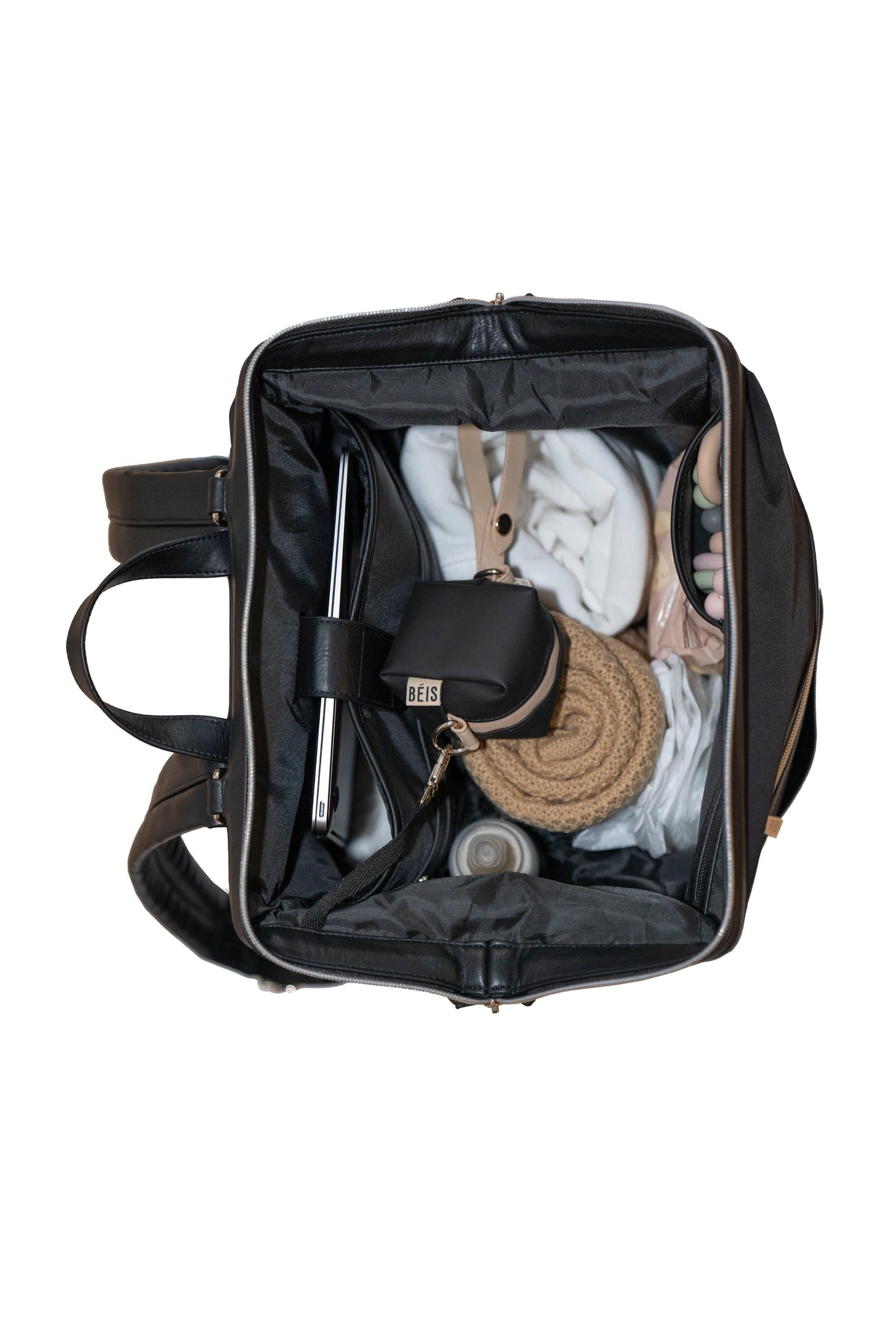 The Backpack Diaper Bag in Black