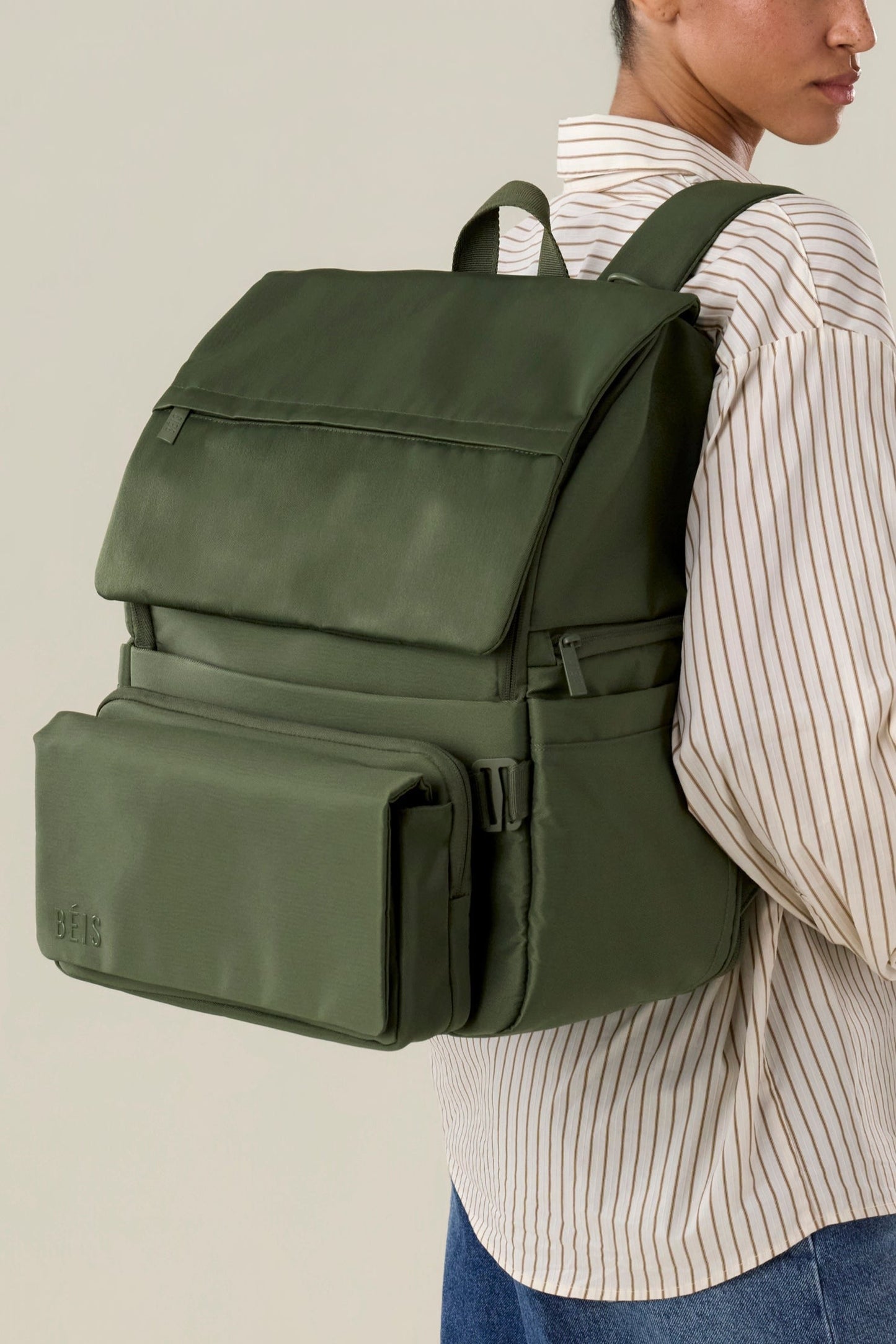 The Ultimate Diaper Backpack in Olive