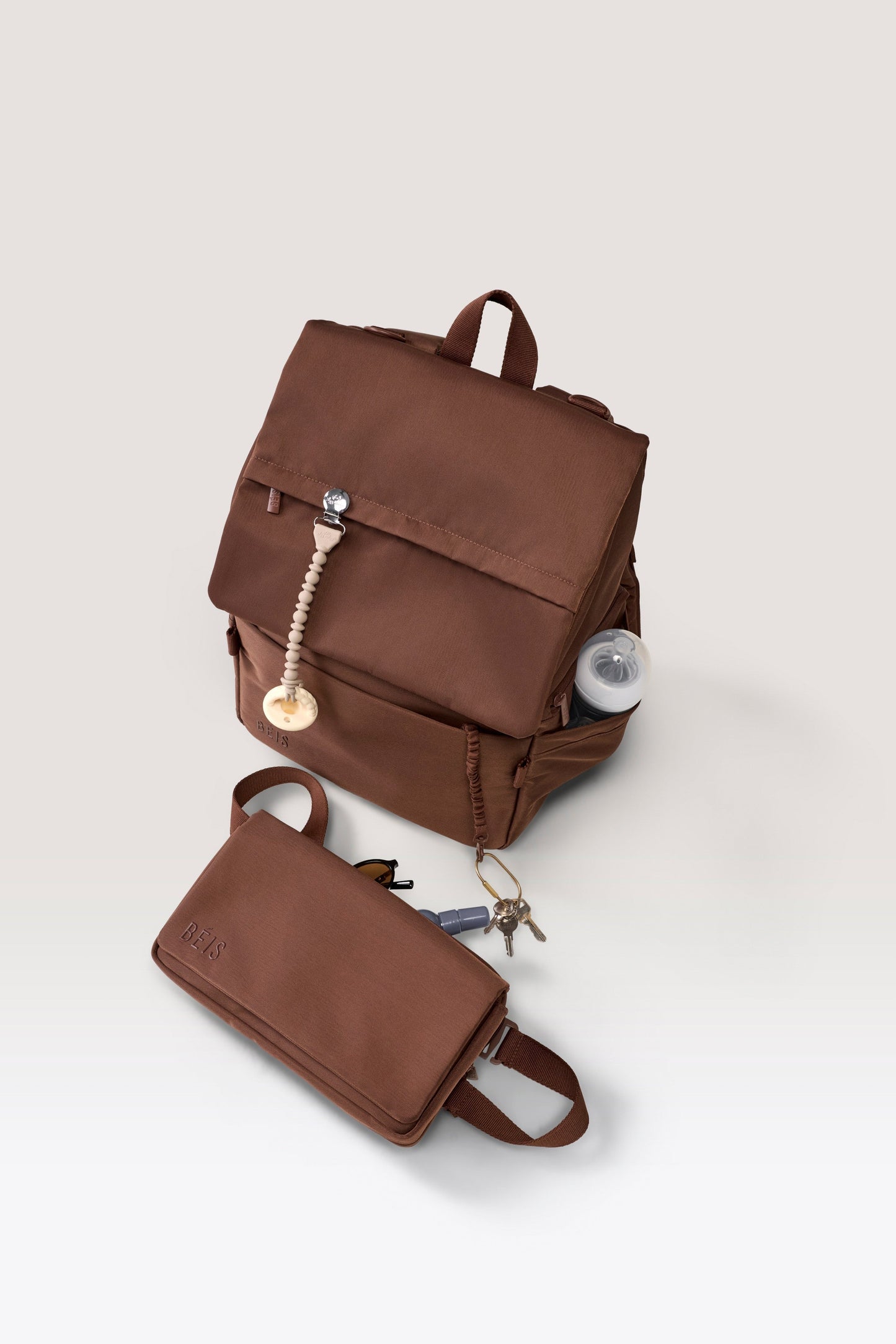 The Ultimate Diaper Backpack in Maple