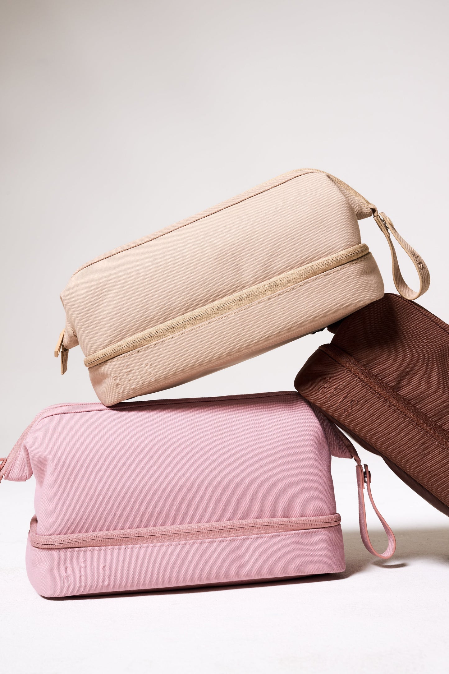 The Dopp Kit in Beige