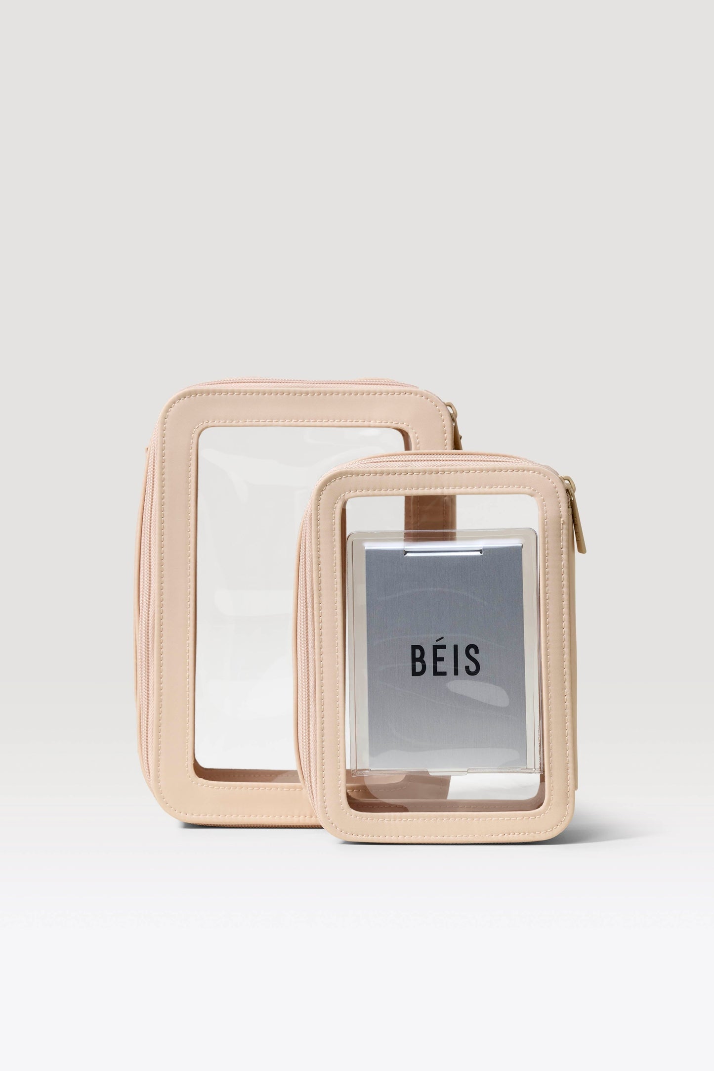 The In Flight Cosmetic Set in Beige