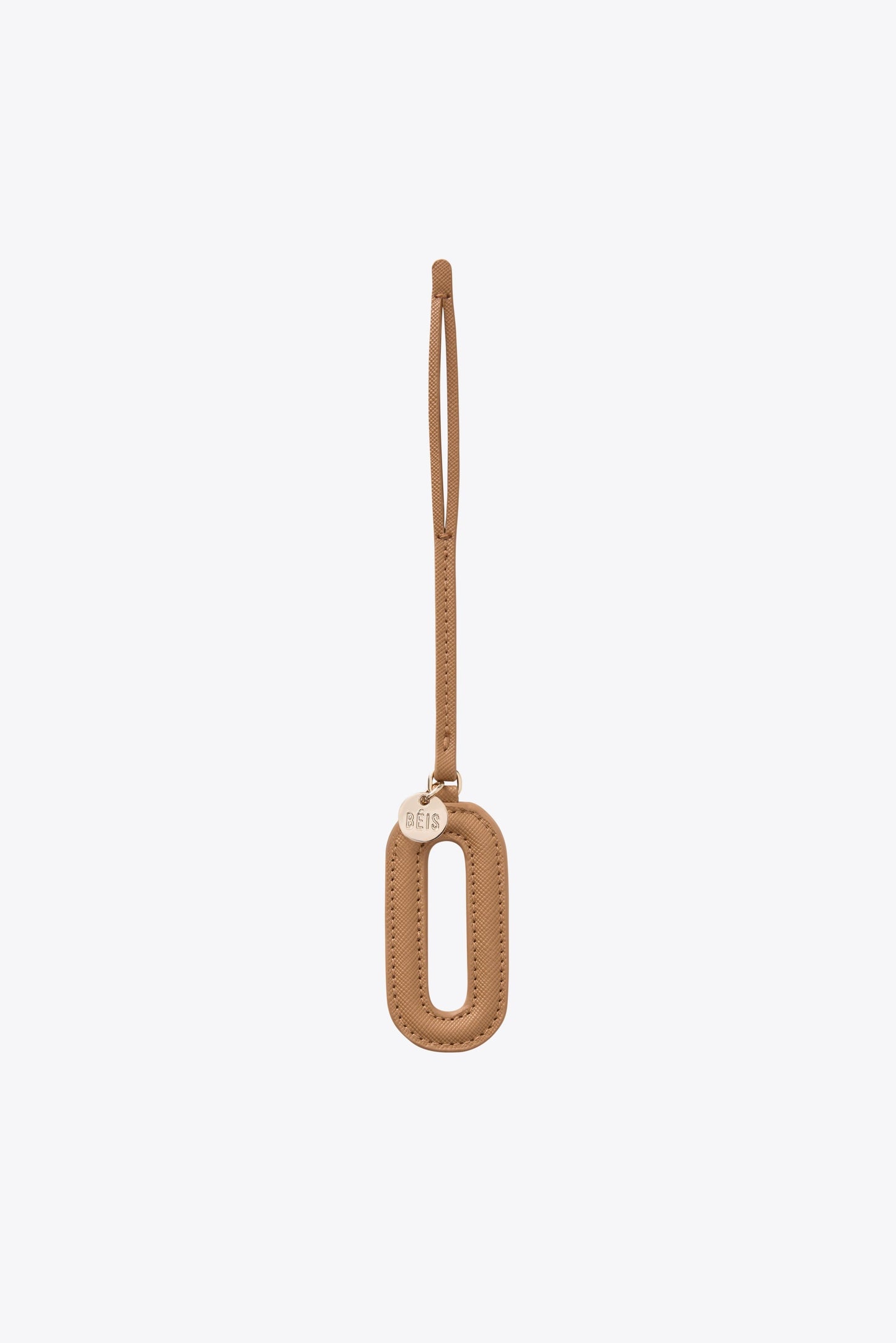 The Letter Charm in Camel