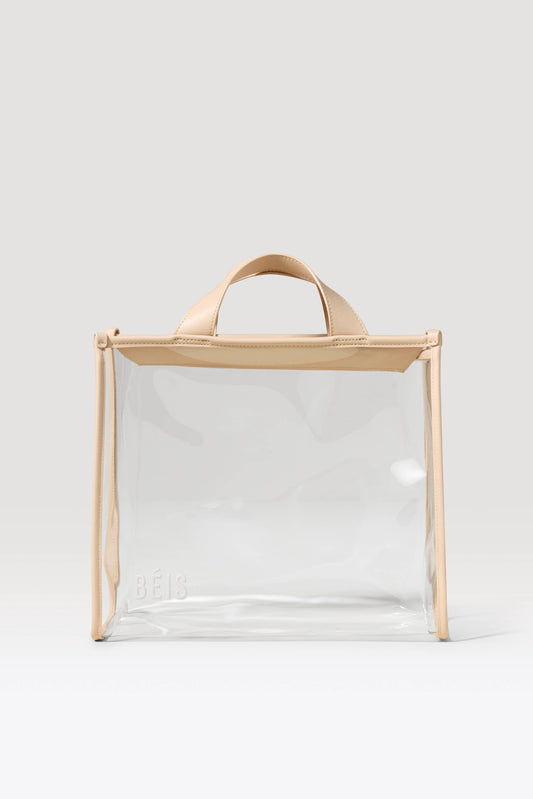 The Stadium Tote in Beige