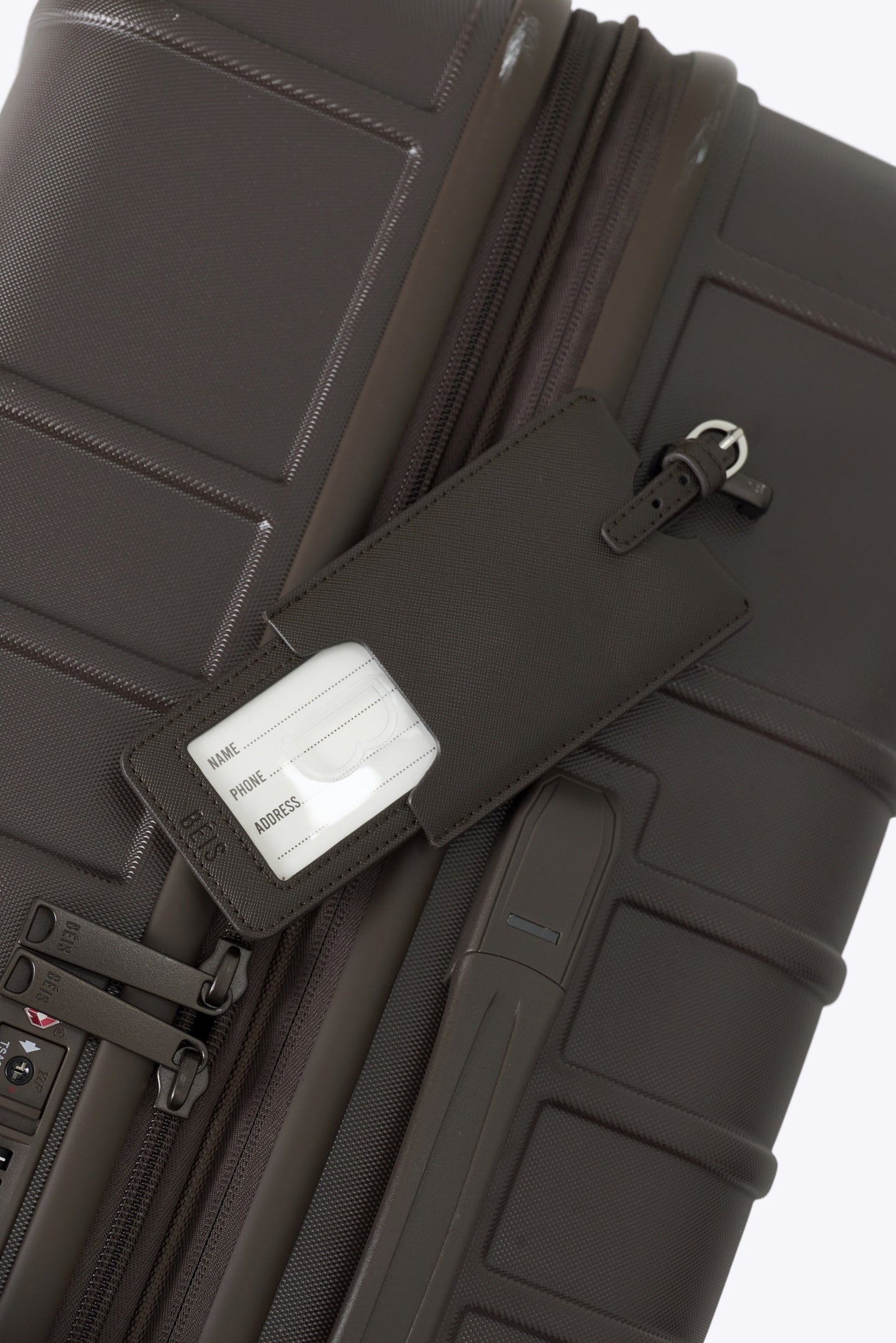 The Luggage Tag in Espresso