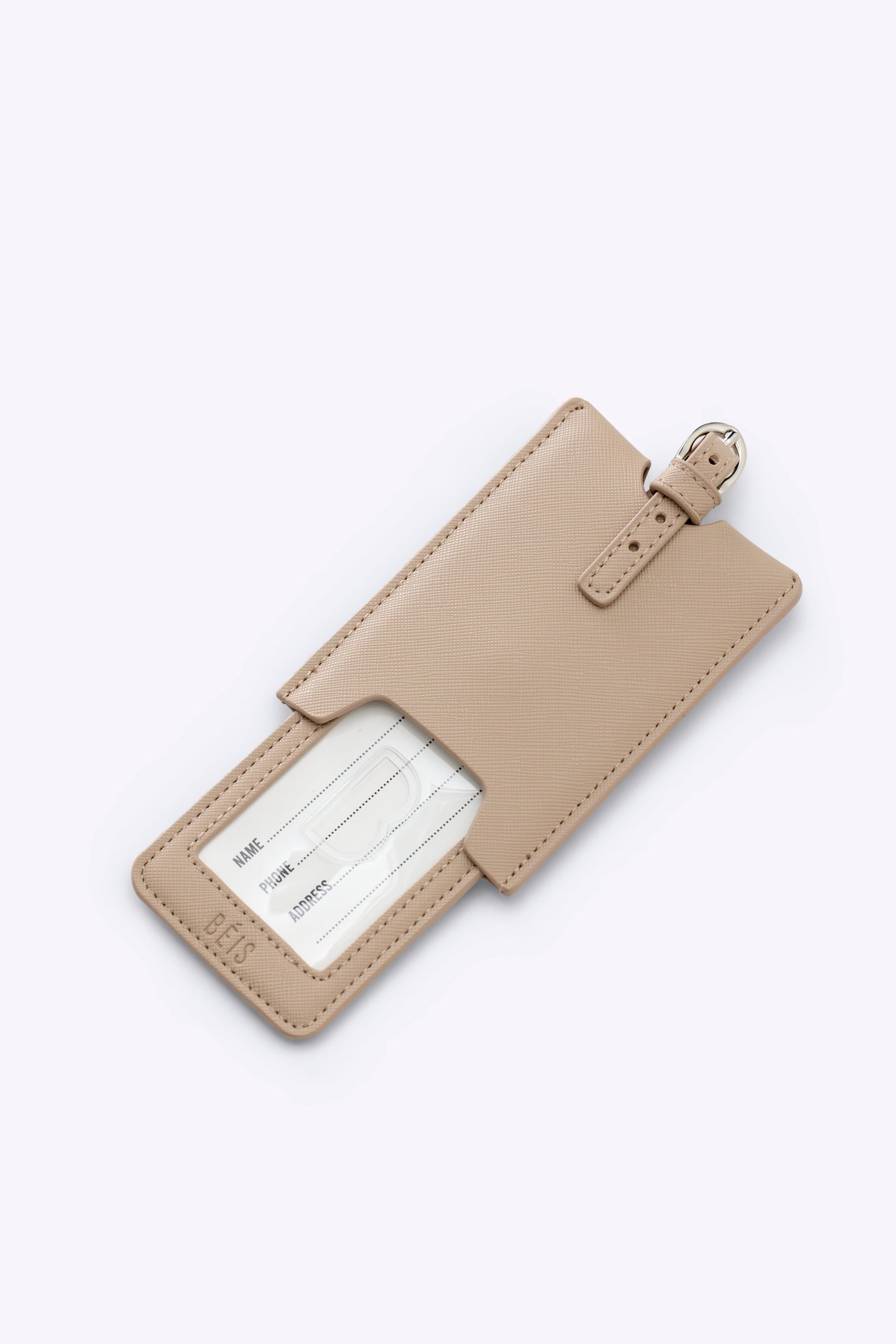 The Luggage Tag in Beige