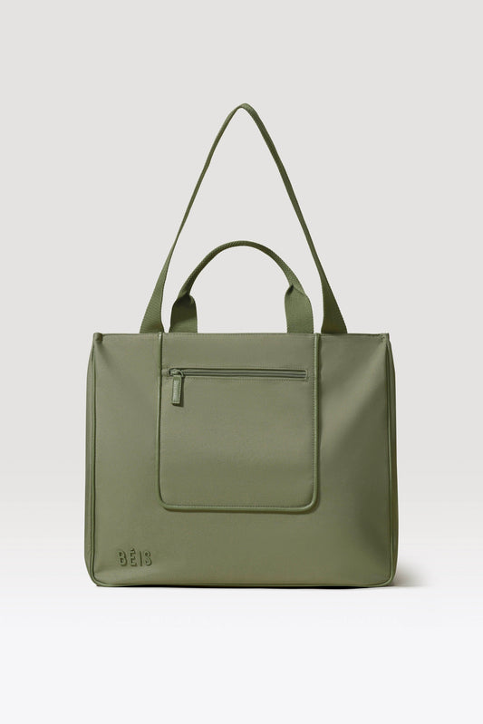 The East To West Tote in Olive