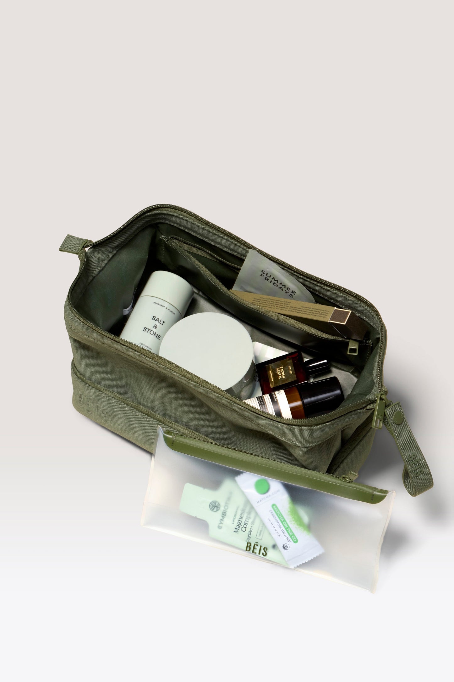 The Dopp Kit in Olive