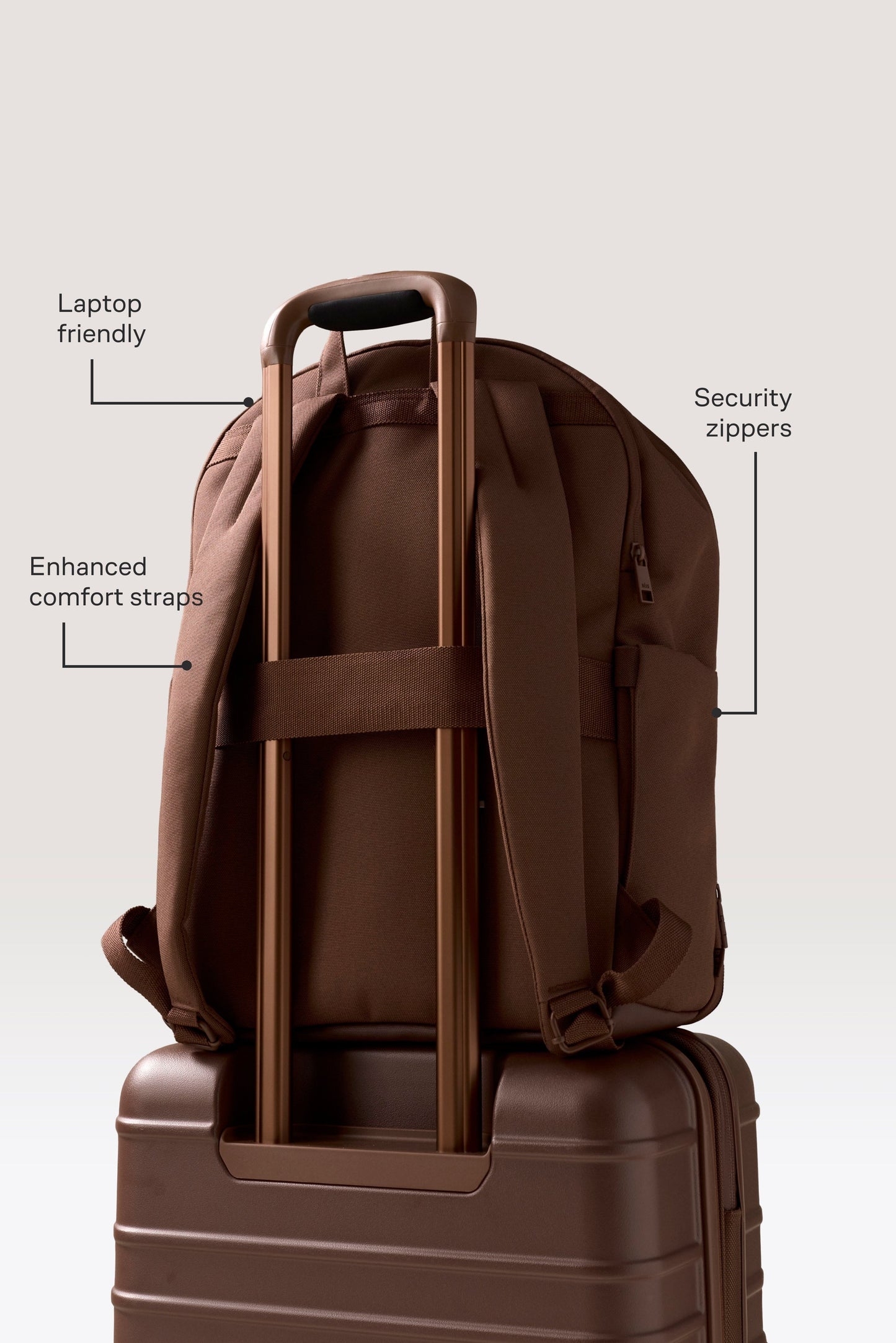 The Travel Backpack in Maple