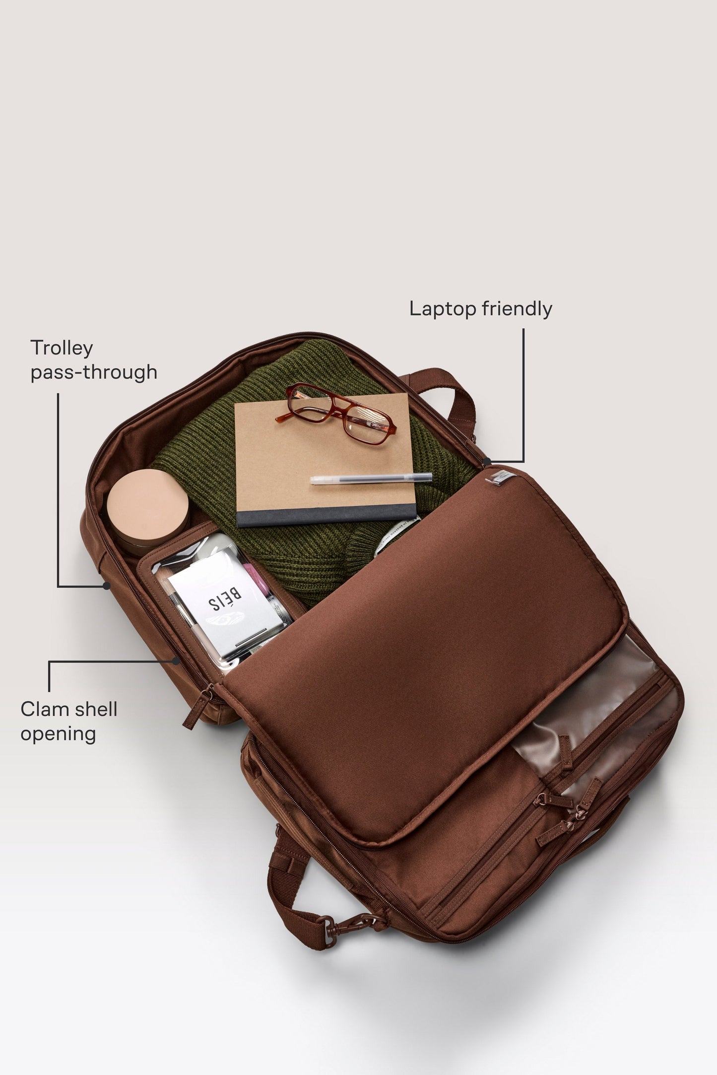 The Ultimate Travel Duffle in Maple
