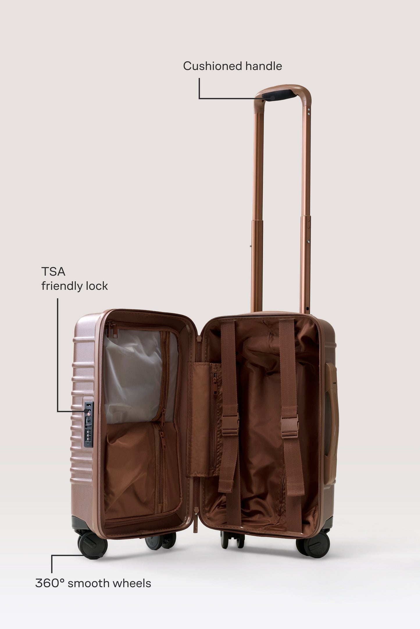 The Small Carry-On Roller in Maple