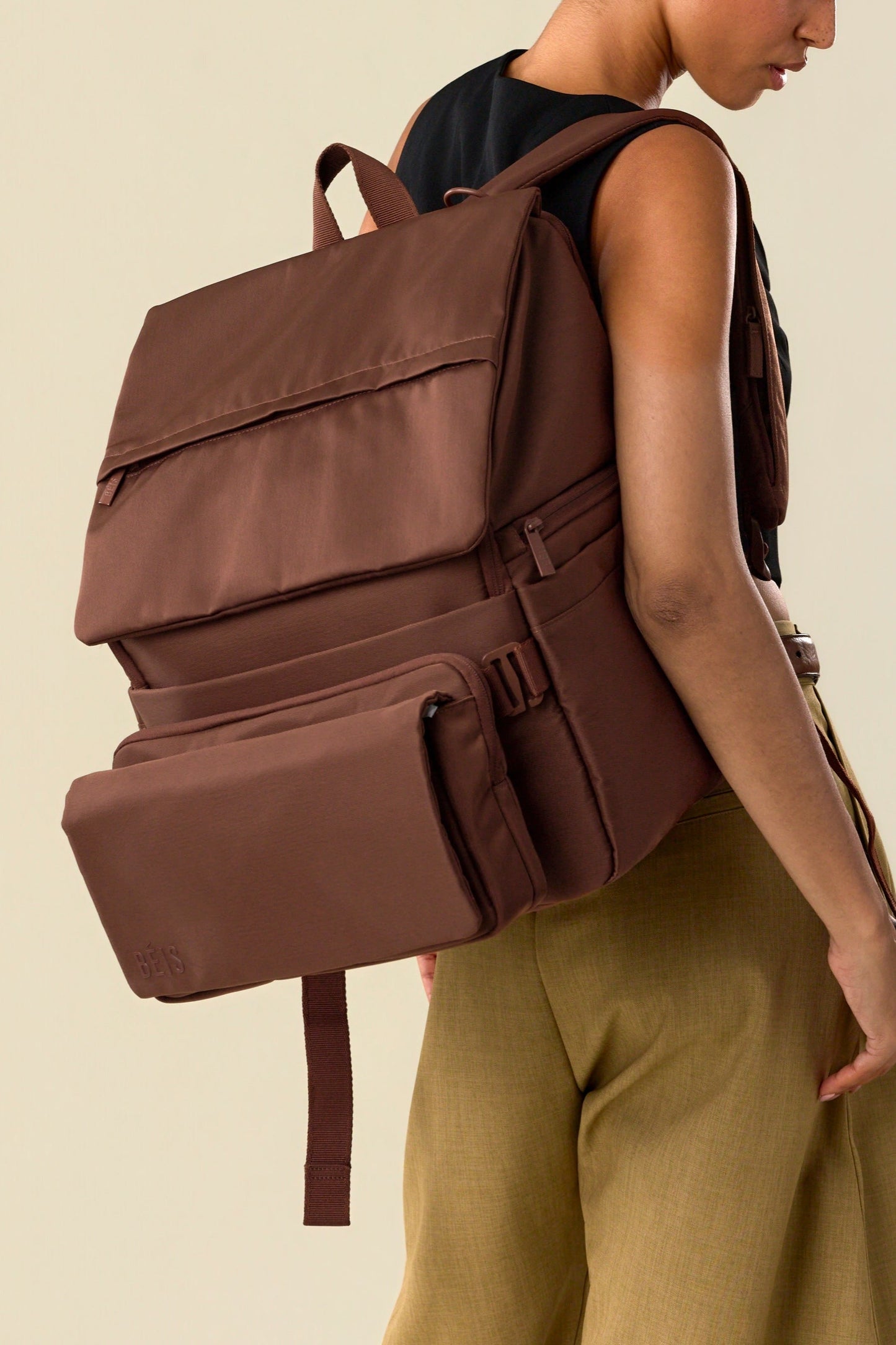 The Ultimate Diaper Backpack in Maple