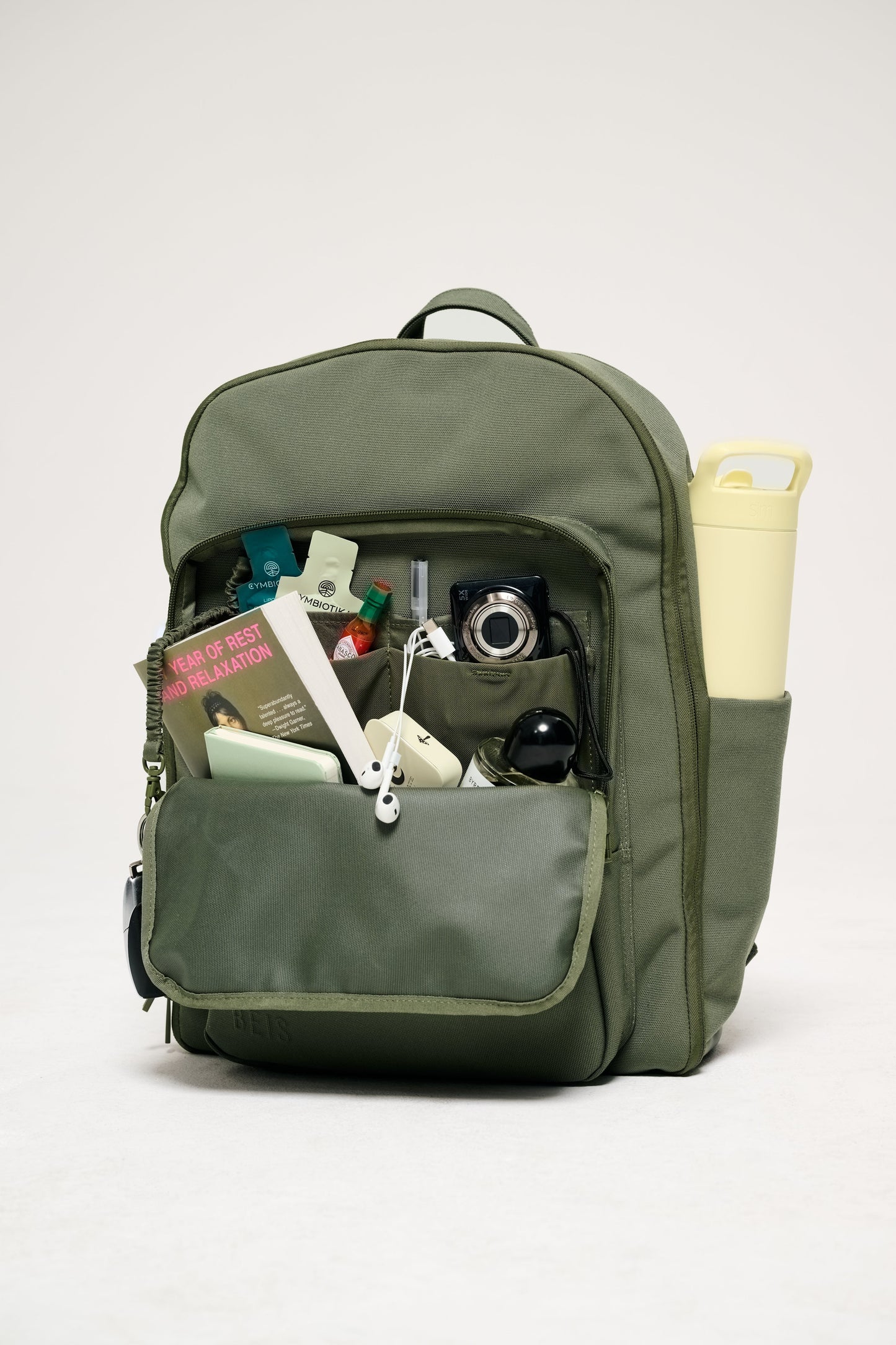 The Travel Backpack in Olive