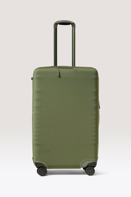 The Medium Check-In Luggage Cover in Olive