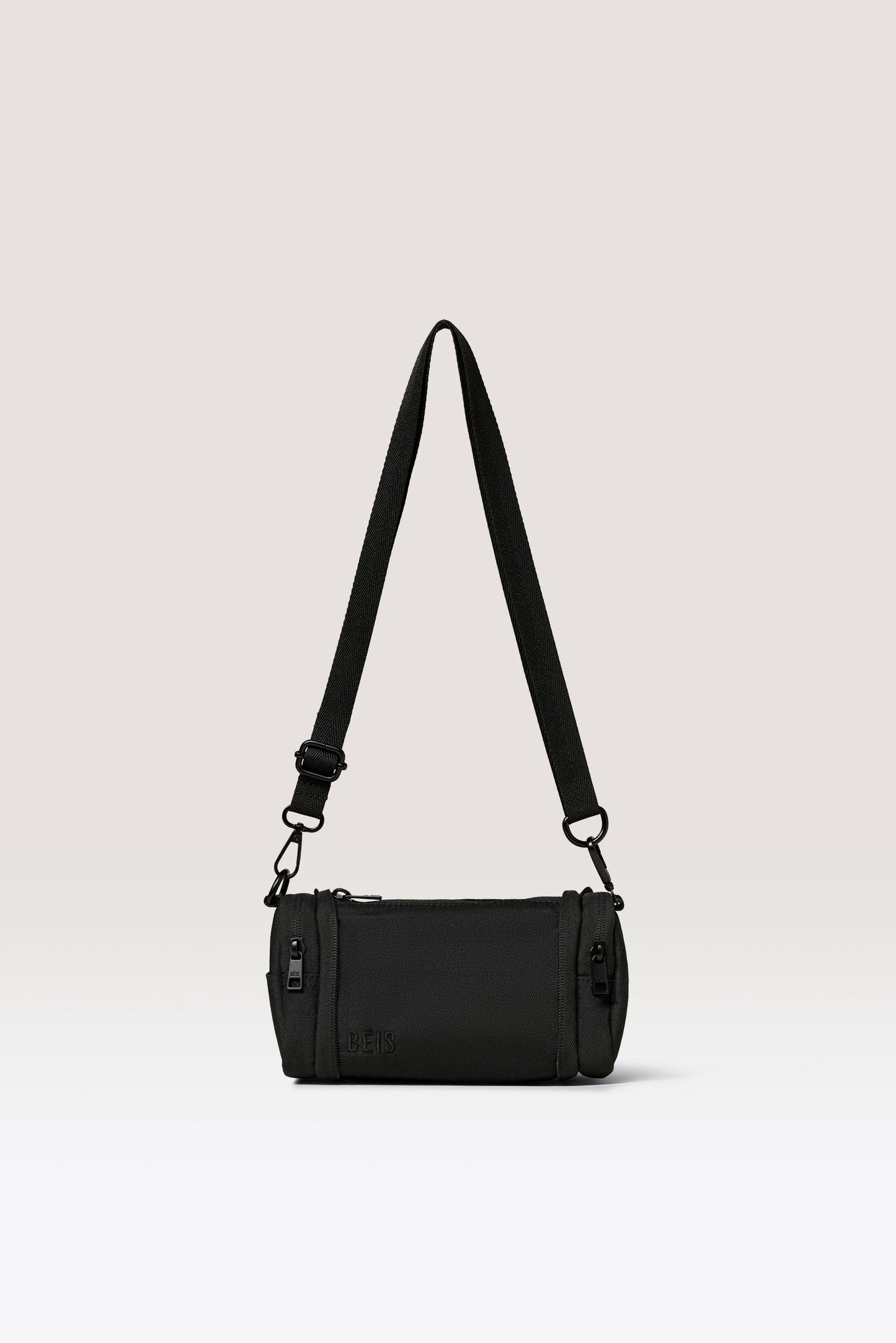 The Expandable Crossbody Charm in Black