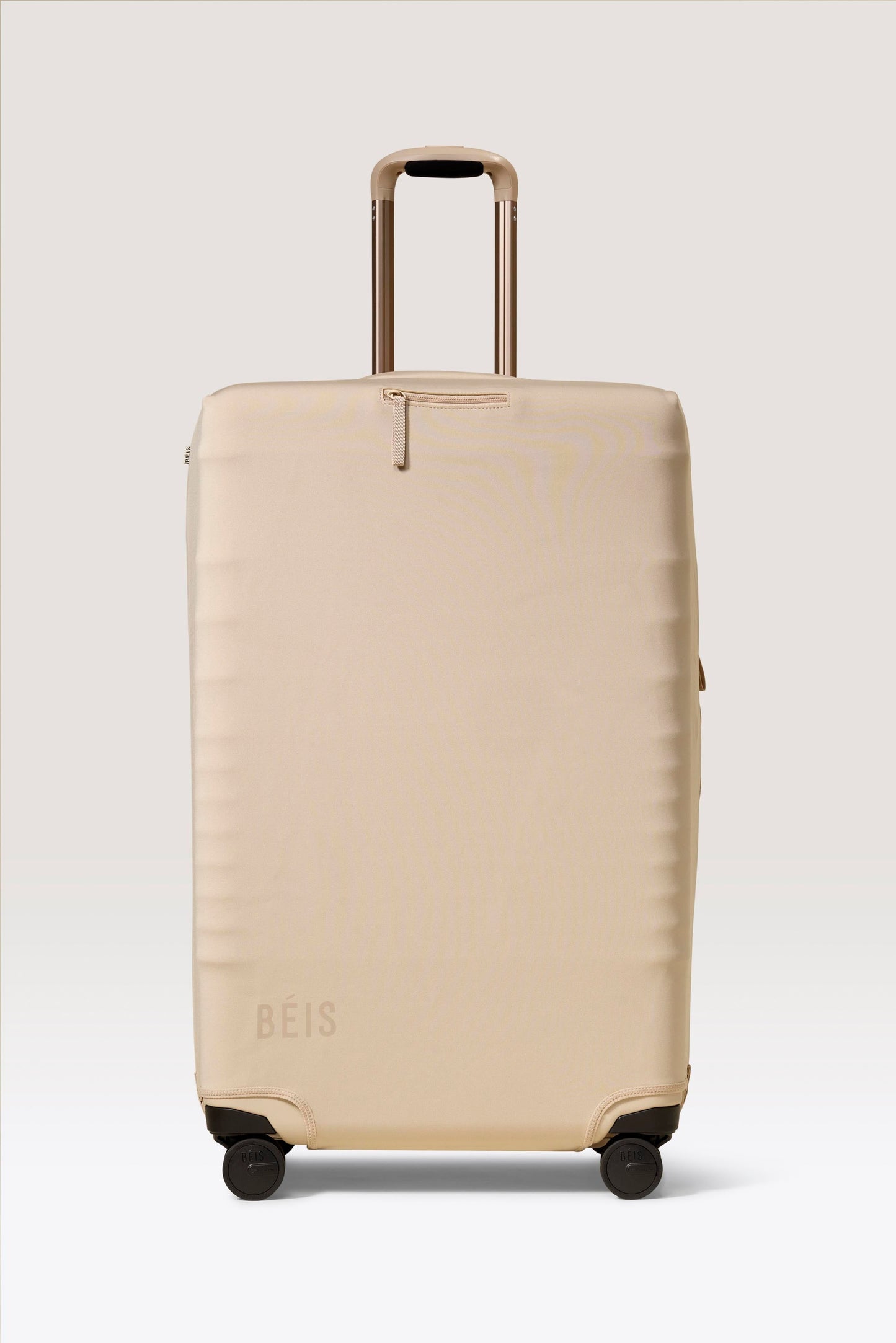 The Large Check-In Luggage Cover in Beige