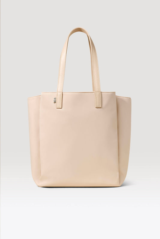The Commuter Tote in Beige