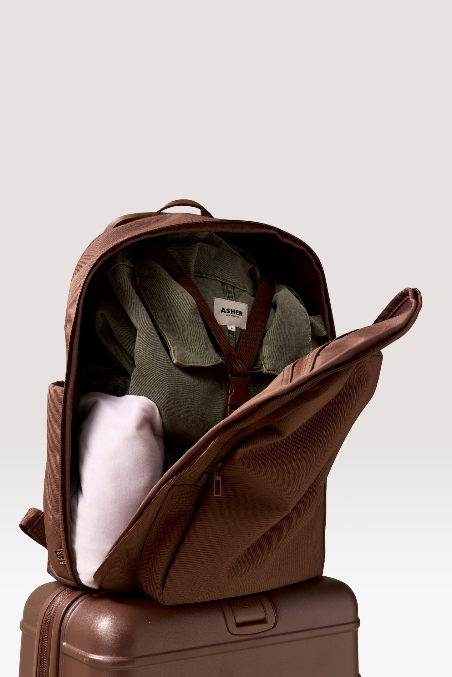 The Travel Backpack in Maple