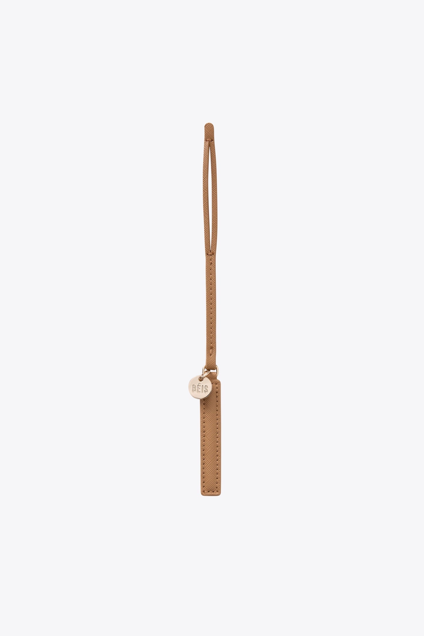The Letter Charm in Camel