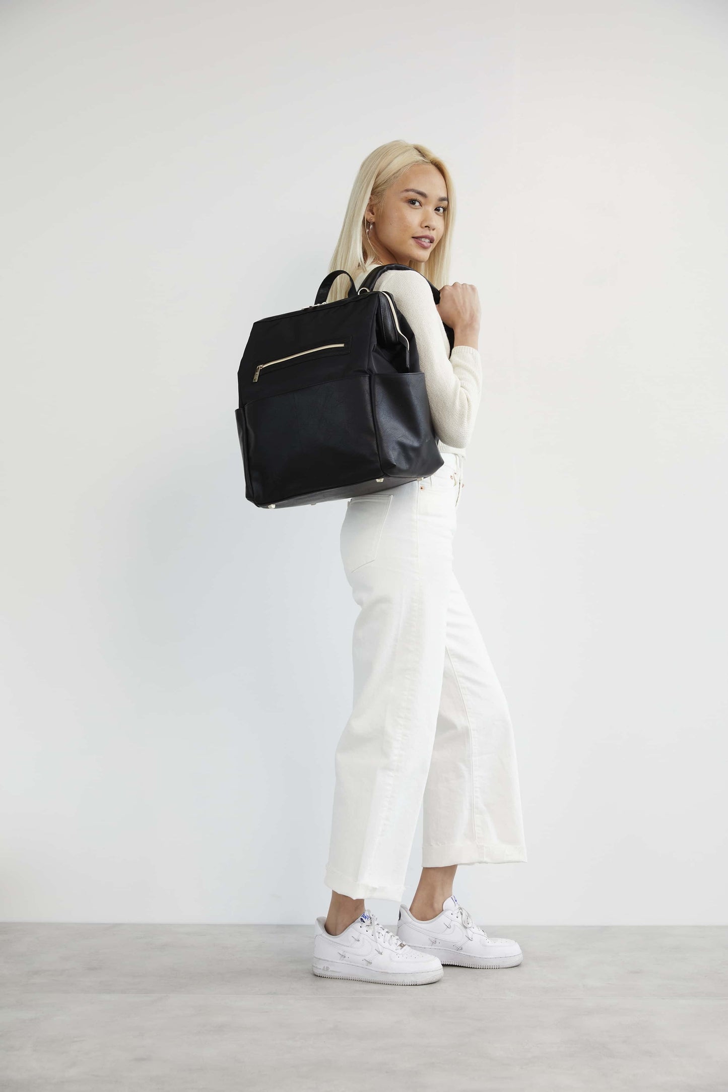 The Backpack Diaper Bag in Black